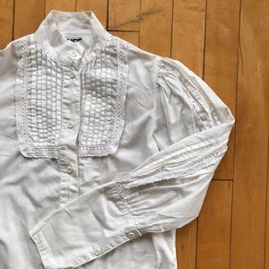 VINTAGE Laura Ashley Peasant Blouse